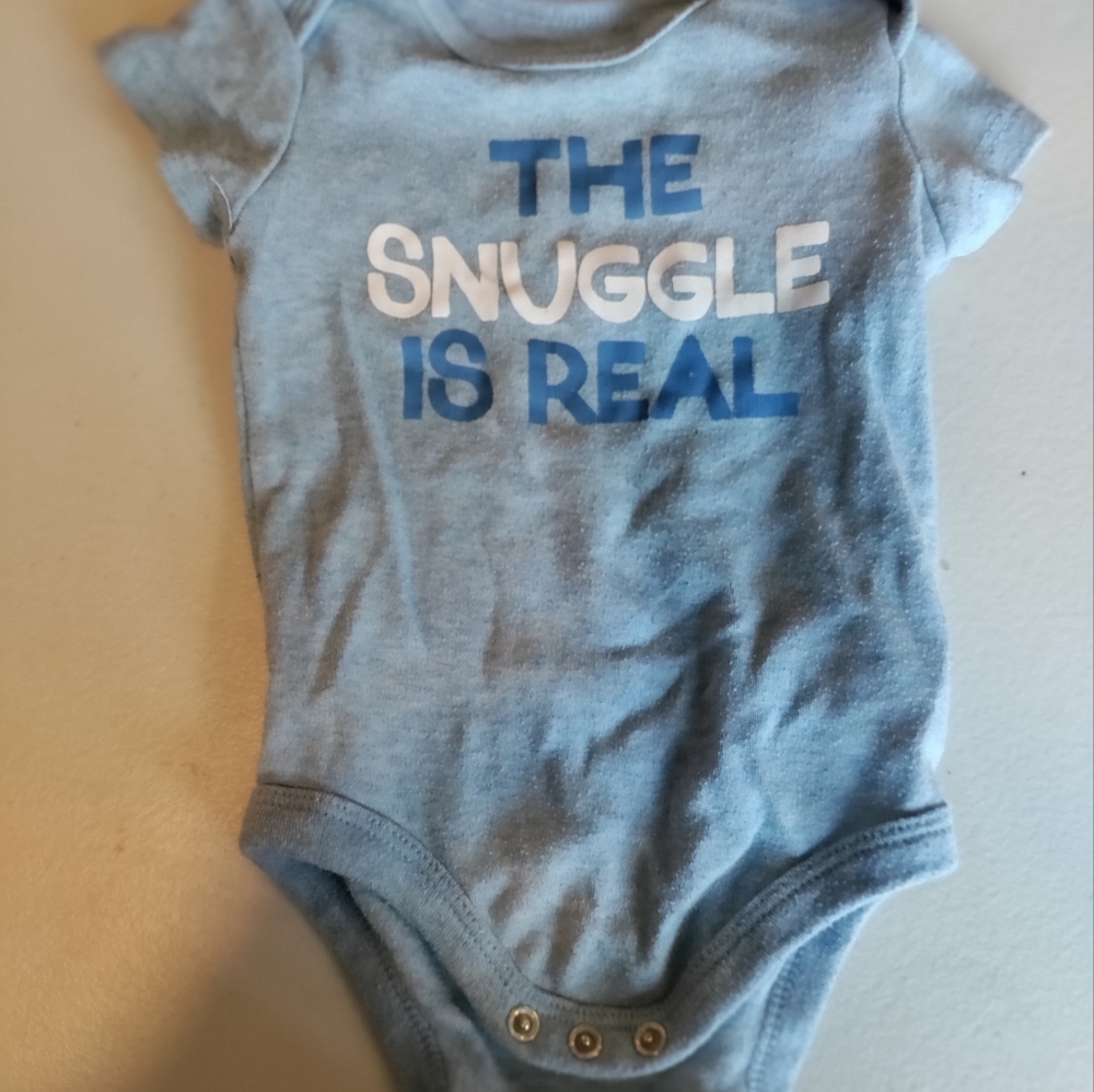 Blue onesie